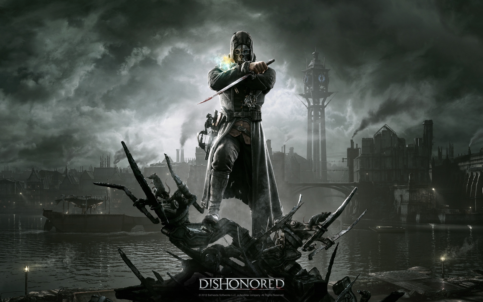 Dishonored 2012 for 1680 x 1050 widescreen resolution