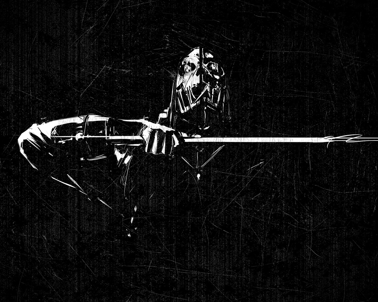 Dishonored Scraped Minimal for 1280 x 1024 resolution