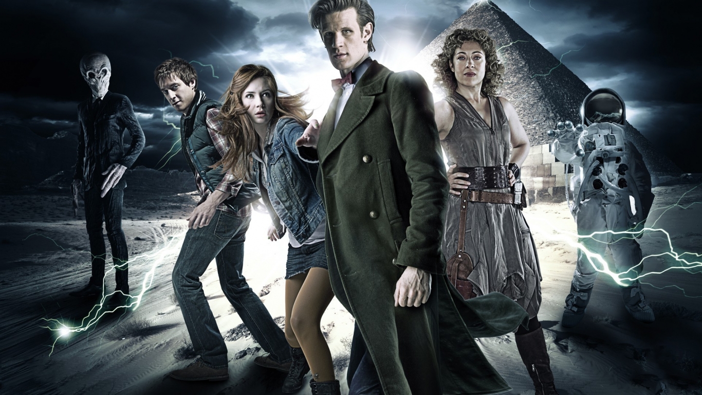 Doctor Who Poster for 1366 x 768 HDTV resolution