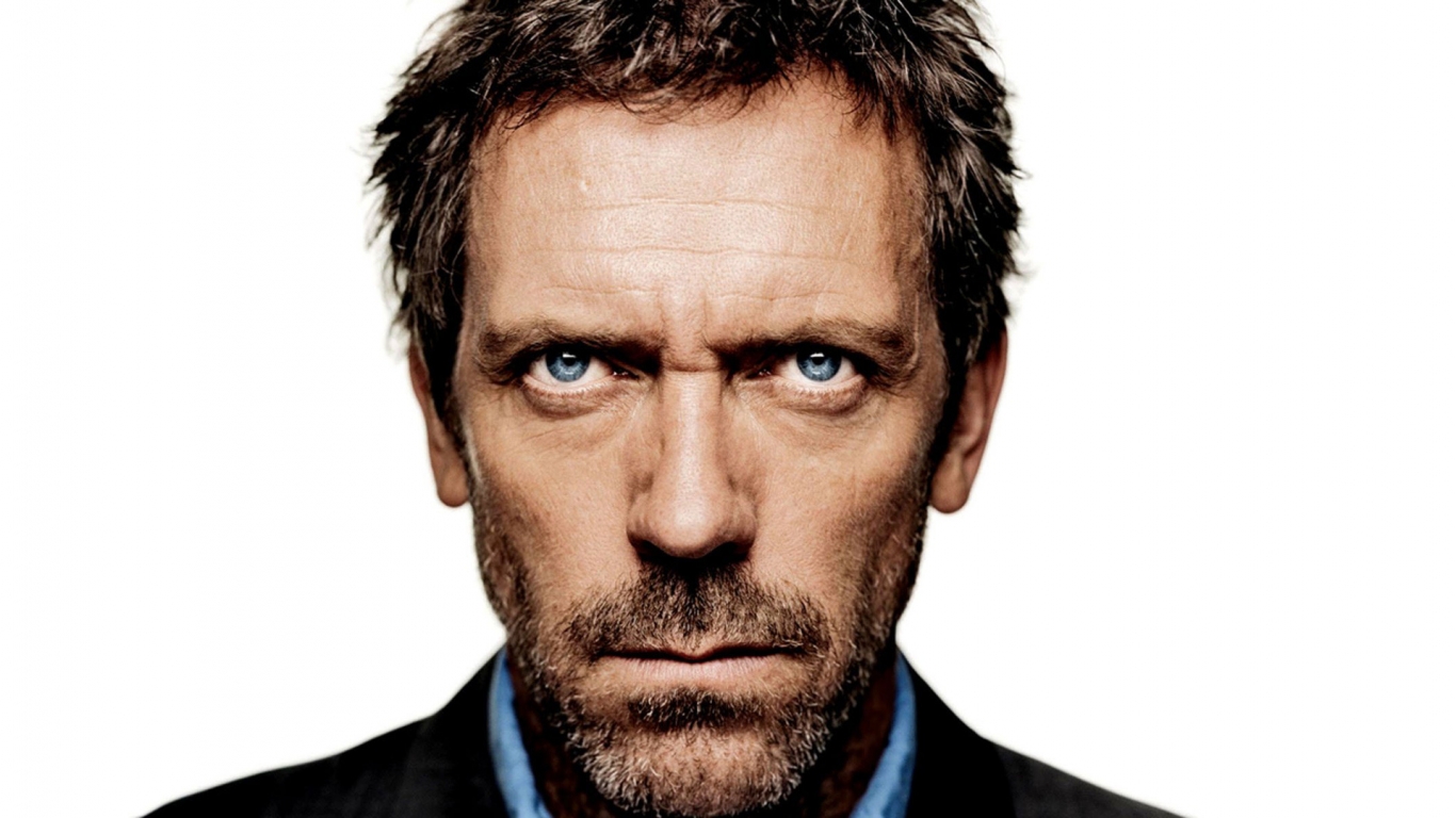 Dr. Gregory House for 1366 x 768 HDTV resolution