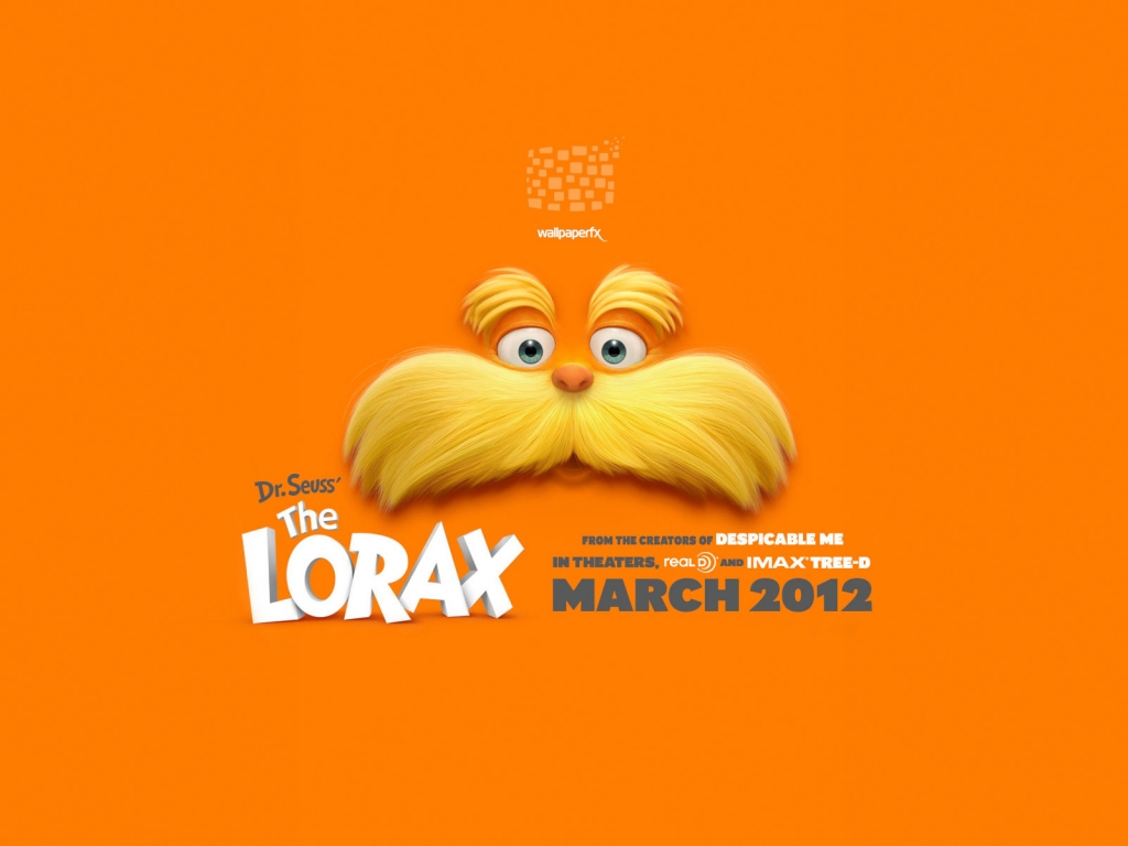 Dr Seuss The Lorax Movie 2012 for 1024 x 768 resolution