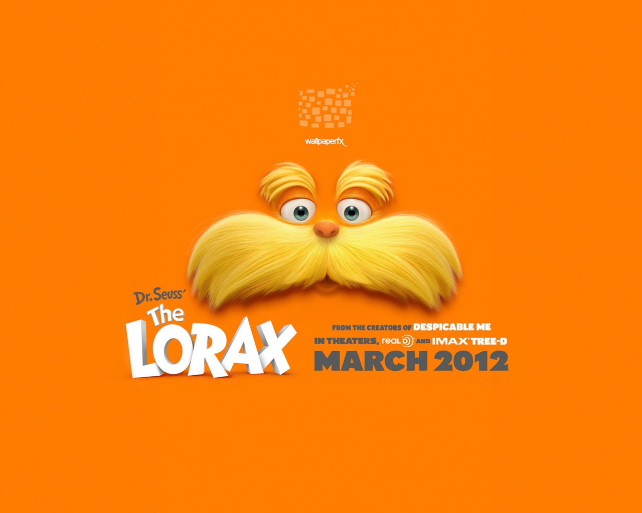Dr Seuss The Lorax Movie 2012 for 1280 x 1024 resolution