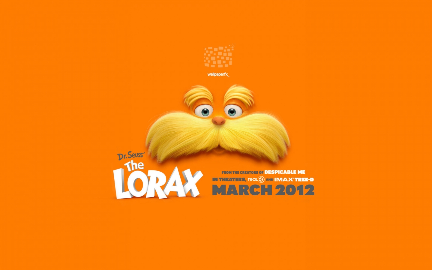 Dr Seuss The Lorax Movie 2012 for 1440 x 900 widescreen resolution