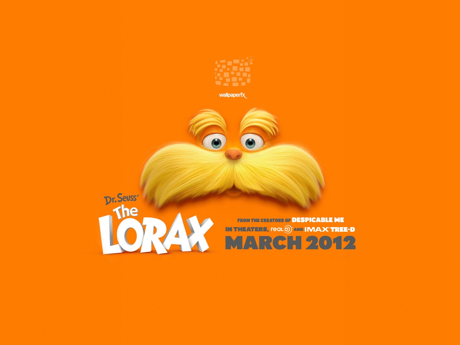 Dr Seuss The Lorax Movie 2012 for 1600 x 1200 resolution