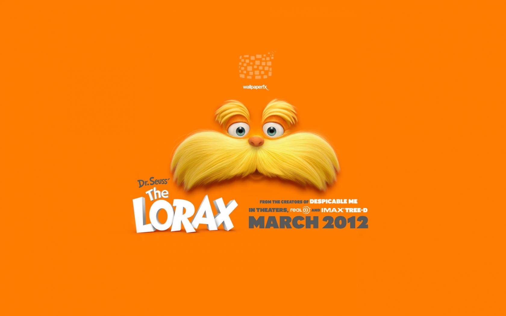Dr Seuss The Lorax Movie 2012 for 1680 x 1050 widescreen resolution