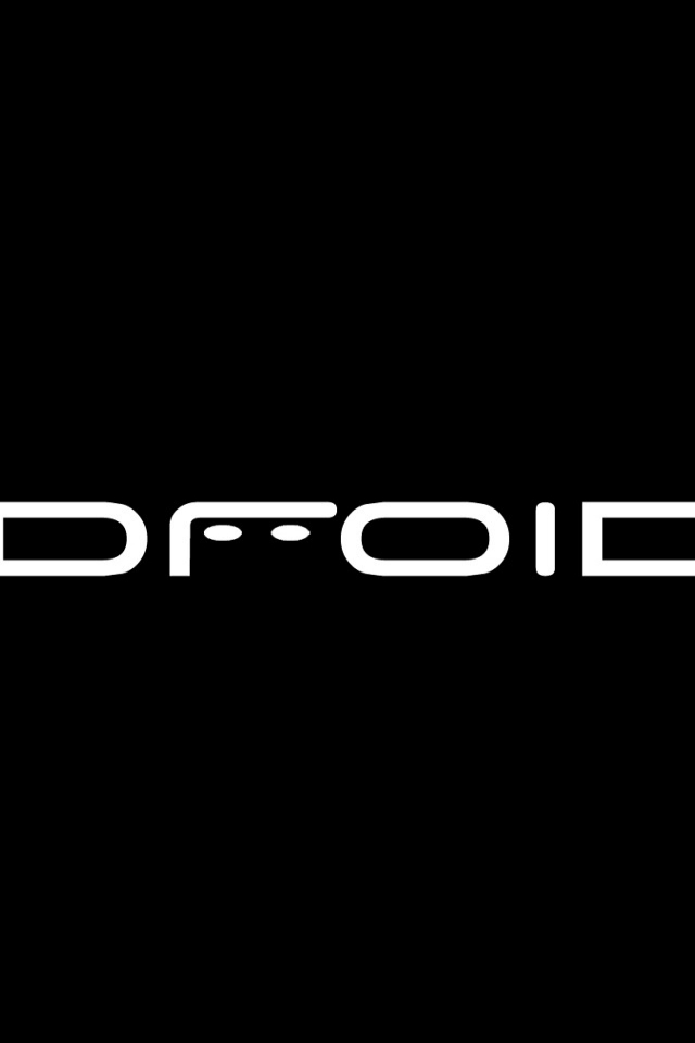 Droid Logo for 640 x 960 iPhone 4 resolution