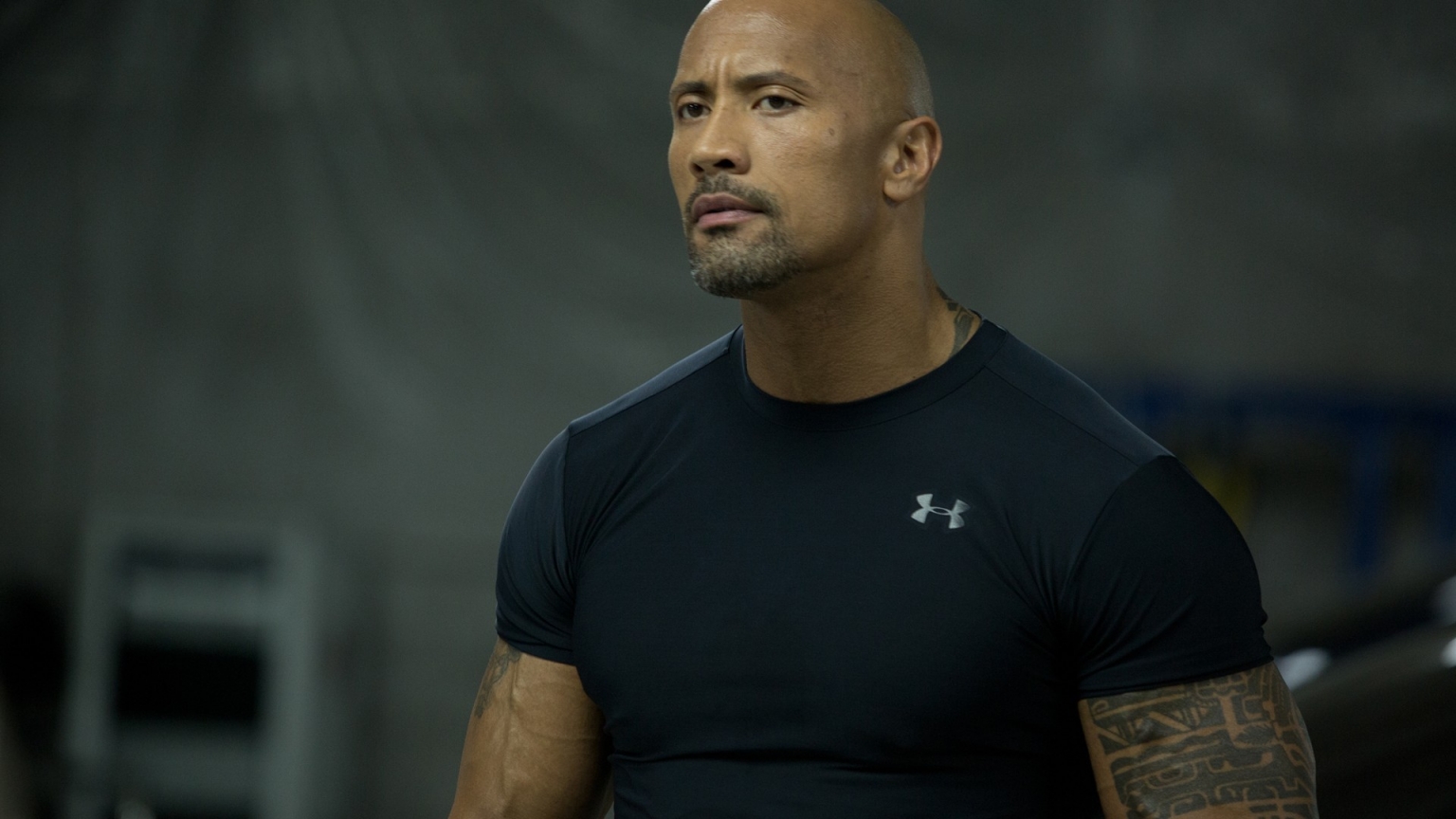 Dwayne Johnson Fast and Furious 6 for 1536 x 864 HDTV resolution