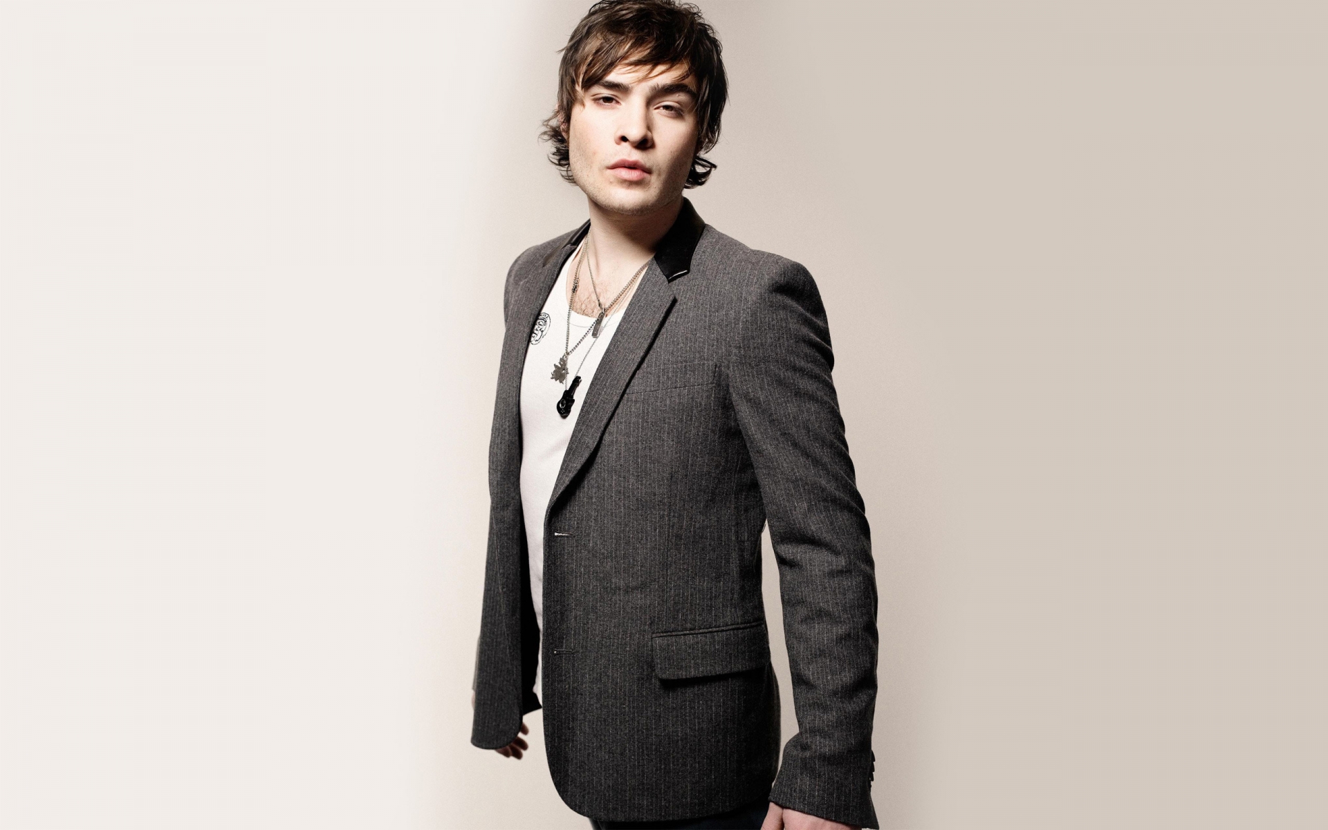 Ed Westwick Cool for 1920 x 1200 widescreen resolution