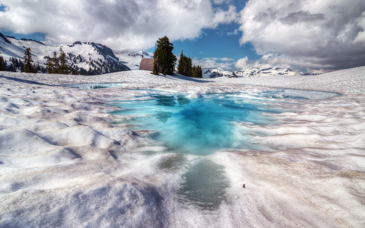 Elfin Lakes for 1280 x 800 widescreen resolution