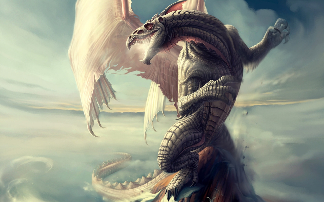 Epic Dragon for 1280 x 800 widescreen resolution
