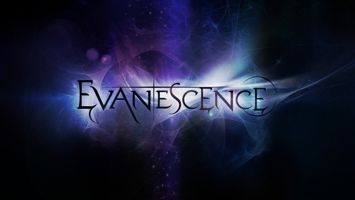 Evanescence Logo for 1366 x 768 HDTV resolution