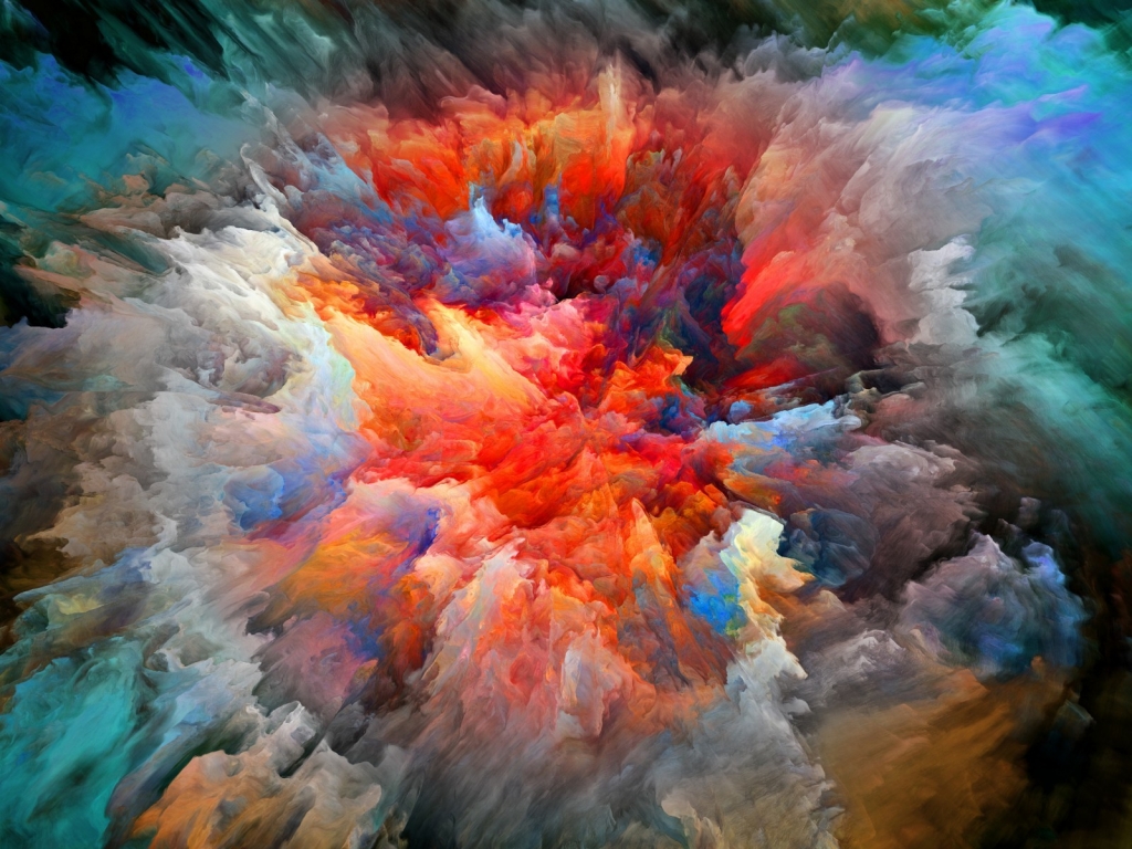 Explosion of Colors for 1024 x 768 resolution