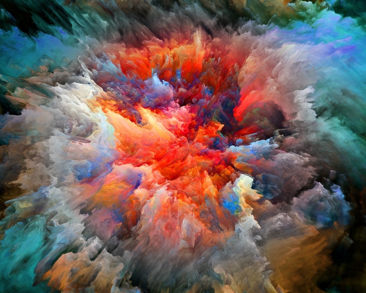 Explosion of Colors for 1280 x 1024 resolution
