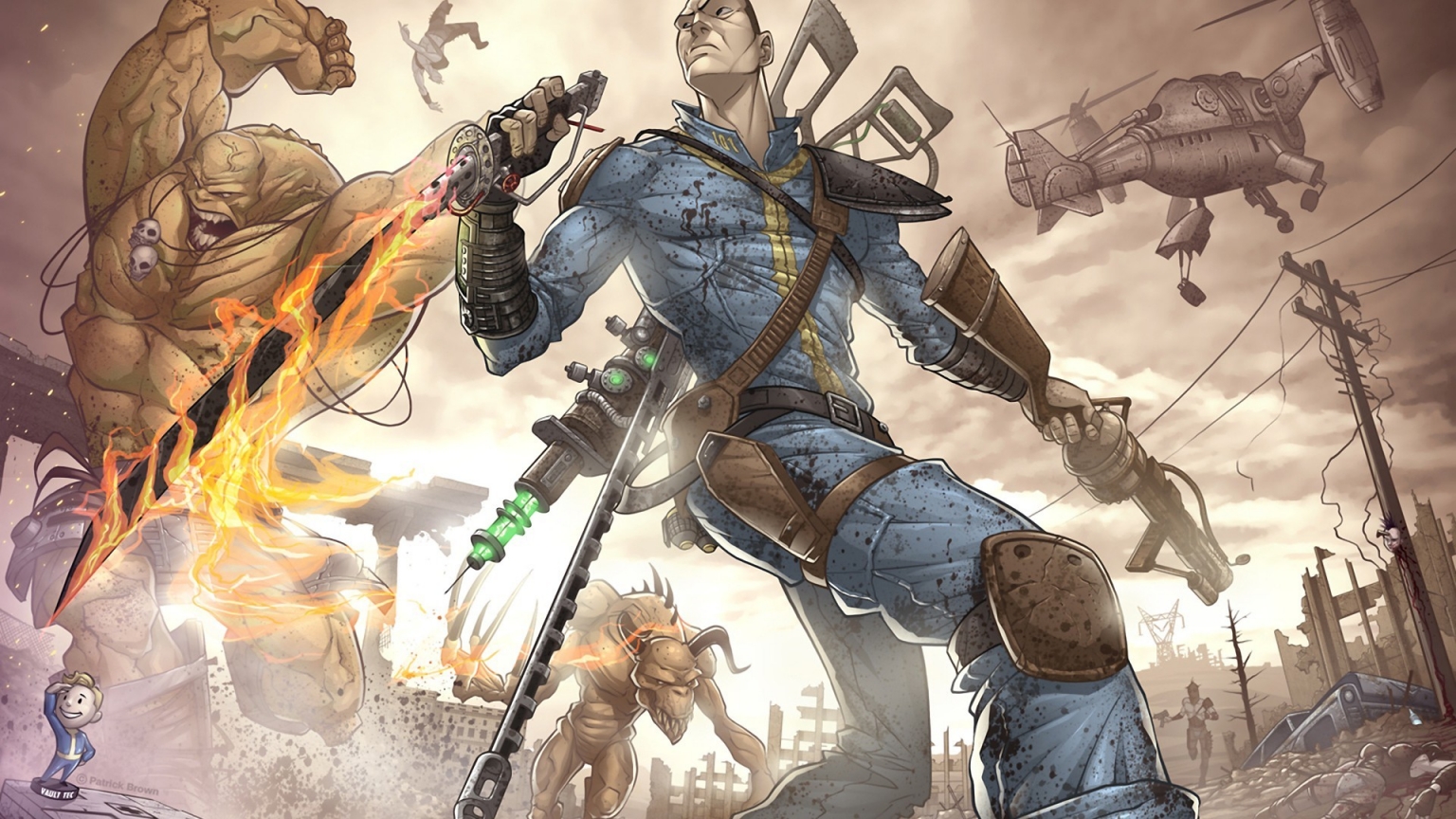 Fallout 3 Game Poster for 1536 x 864 HDTV resolution