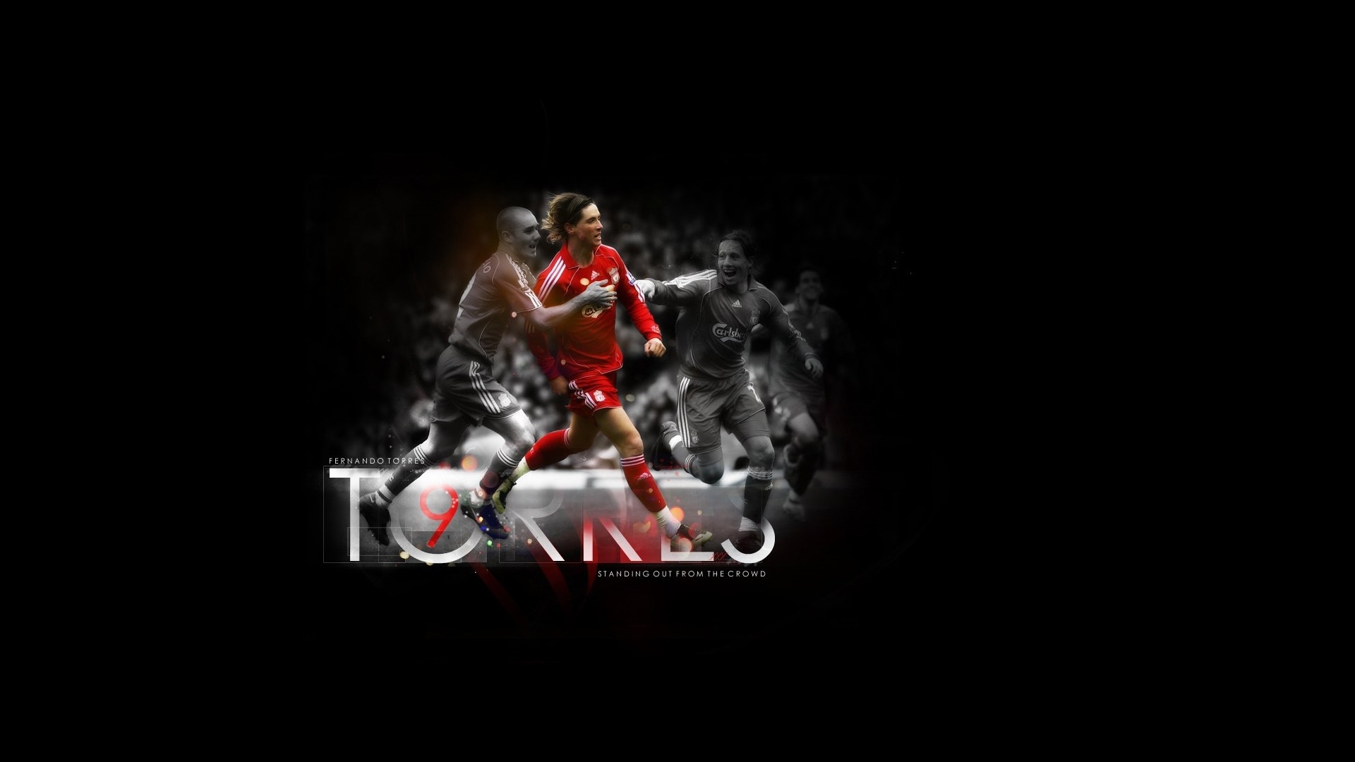 Fernando Torres playing for 1920 x 1080 HDTV 1080p resolution