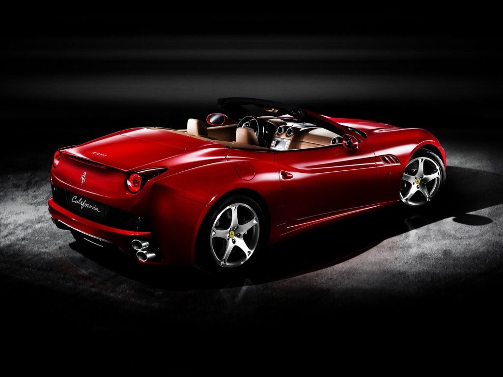 Ferrari California for 1024 x 768 resolution