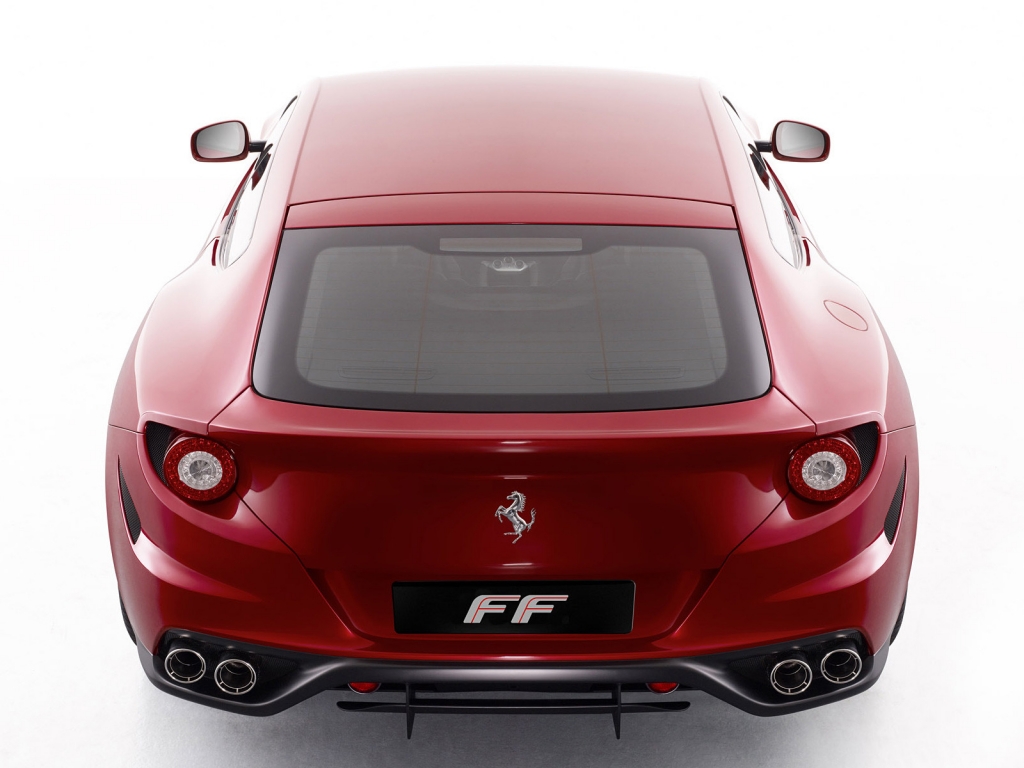 Ferrari FF Rear for 1024 x 768 resolution