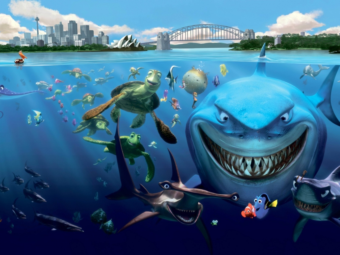 Finding Nemo 2 for 1152 x 864 resolution