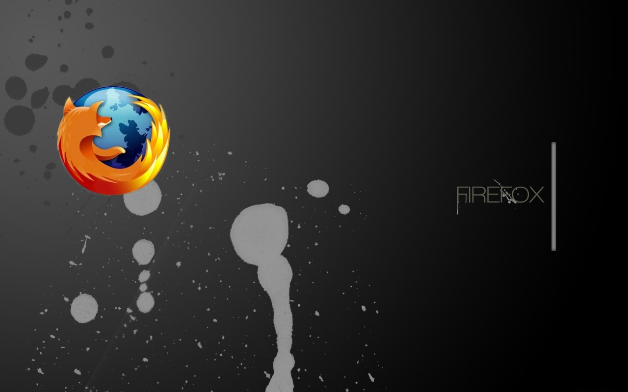 Firefox Splash for 1280 x 800 widescreen resolution