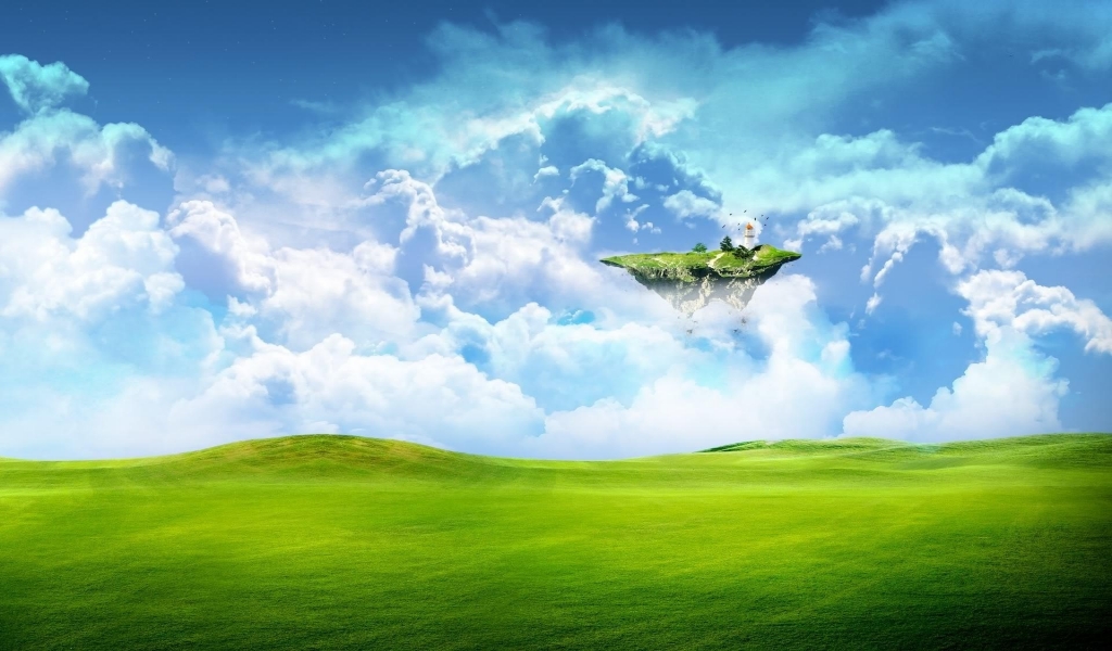 Flying Fairyland for 1024 x 600 widescreen resolution