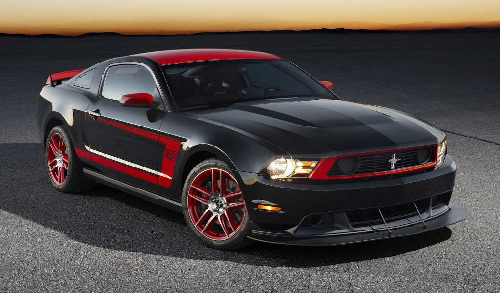 Ford Mustang Boss for 1024 x 600 widescreen resolution