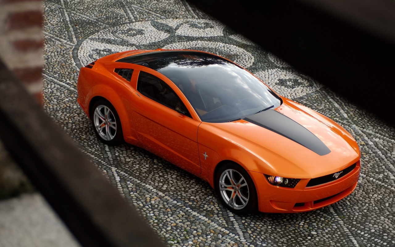 Ford Mustang Giugiaro Concept for 1280 x 800 widescreen resolution