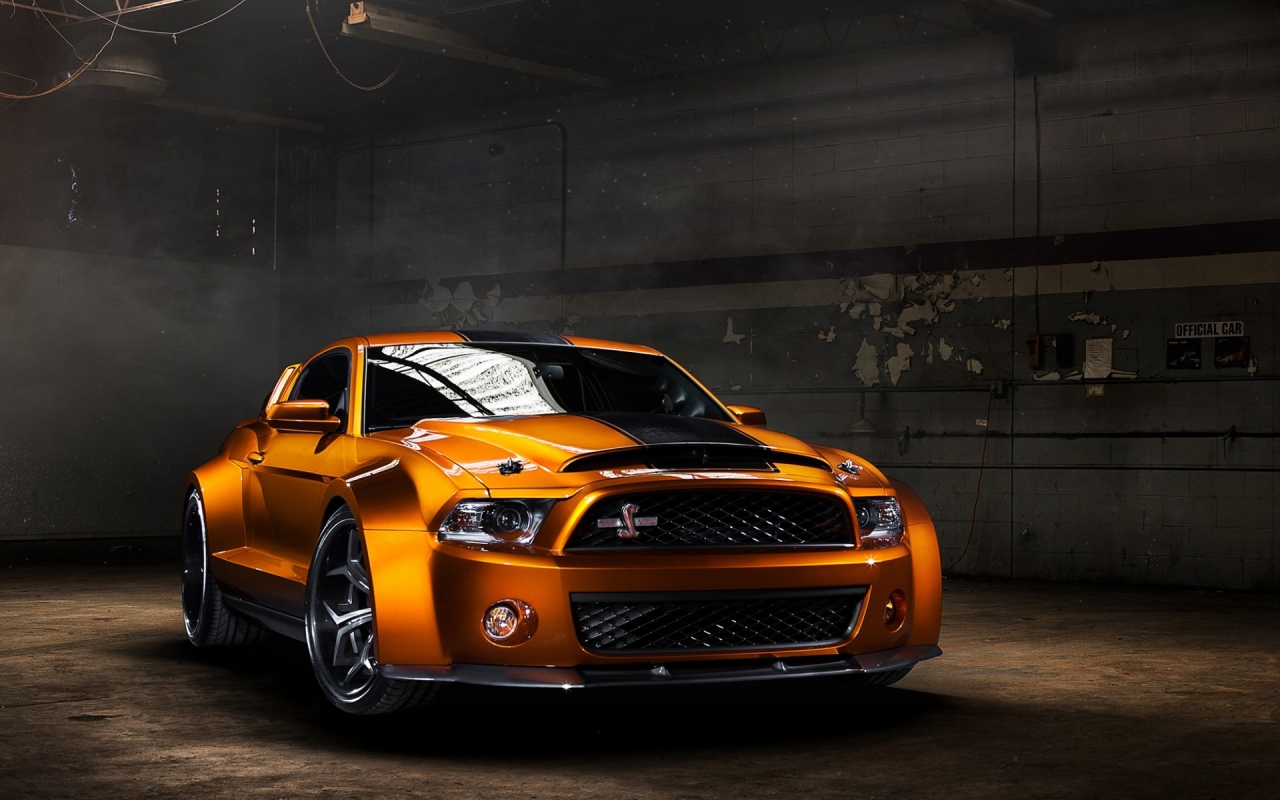 Ford Mustang Shelby GT500 for 1280 x 800 widescreen resolution