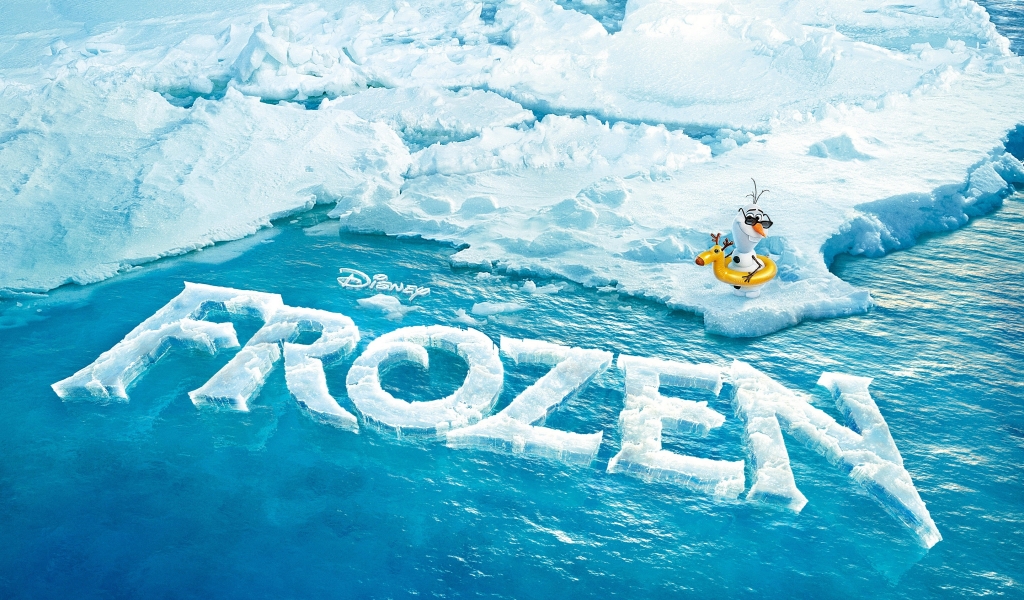 Frozen Movie for 1024 x 600 widescreen resolution