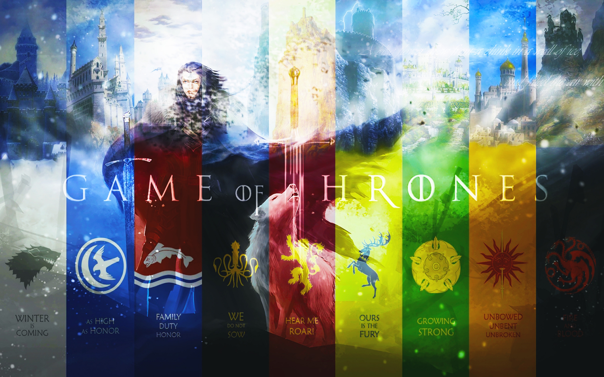 Game of Thrones Fan Art for 2560 x 1600 widescreen resolution