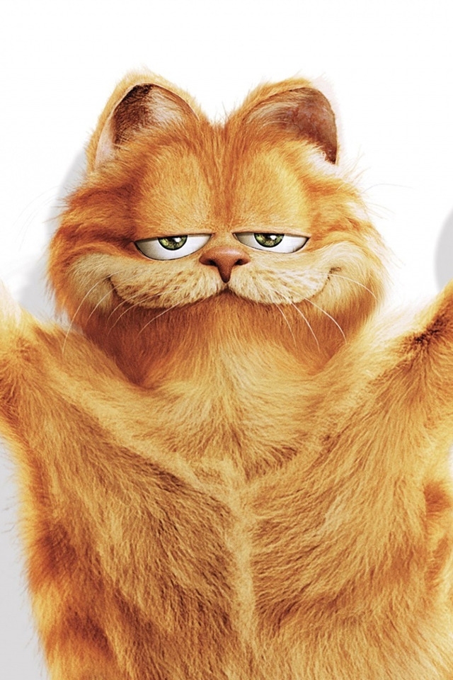 Garfield for 640 x 960 iPhone 4 resolution