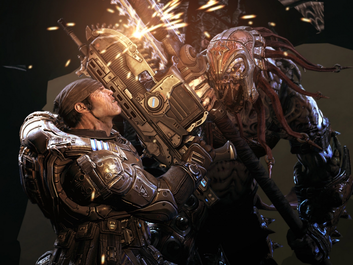 Gears of War 2 for 1152 x 864 resolution