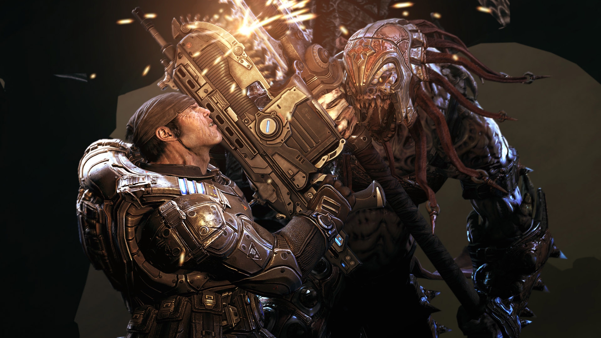 Gears of War 2 for 1920 x 1080 HDTV 1080p resolution