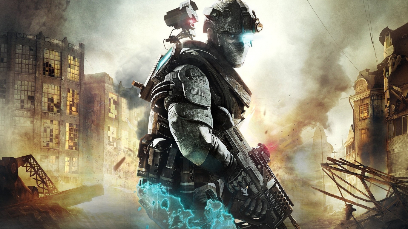 Ghost Recon Advanced Warfighter for 1366 x 768 HDTV resolution