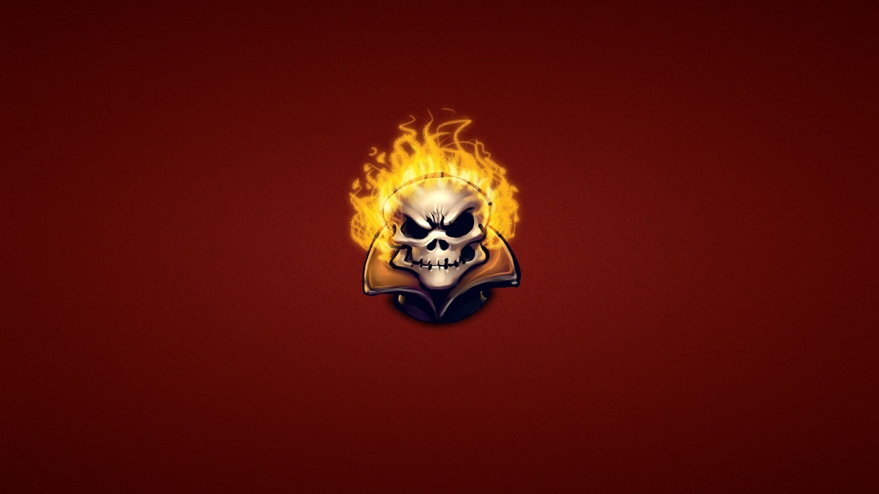 Ghost Rider Skeleton for 1280 x 720 HDTV 720p resolution