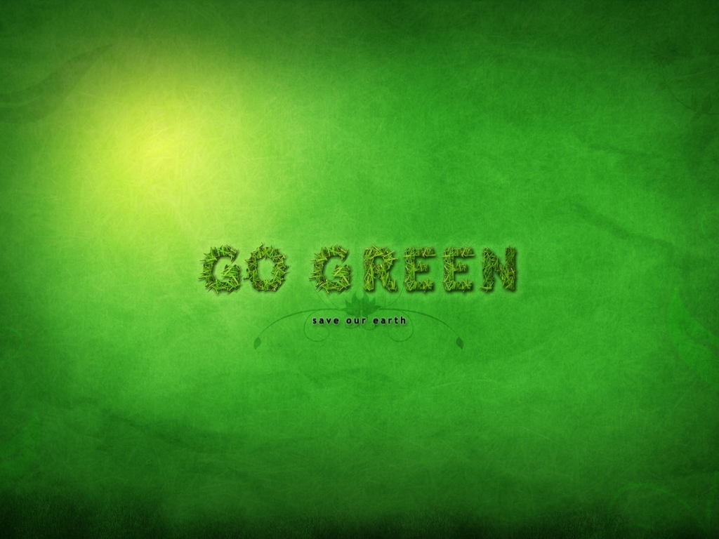 Go Green for 1024 x 768 resolution