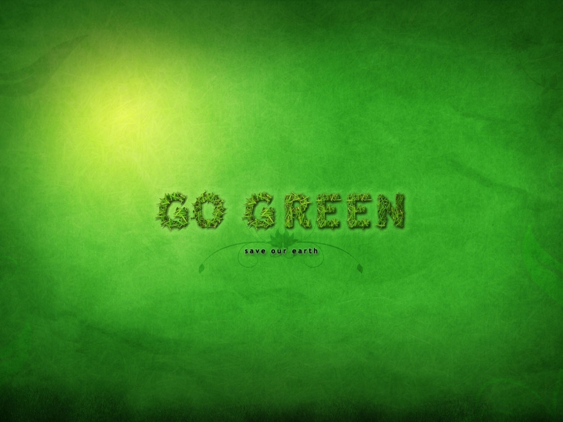 Go Green for 1152 x 864 resolution