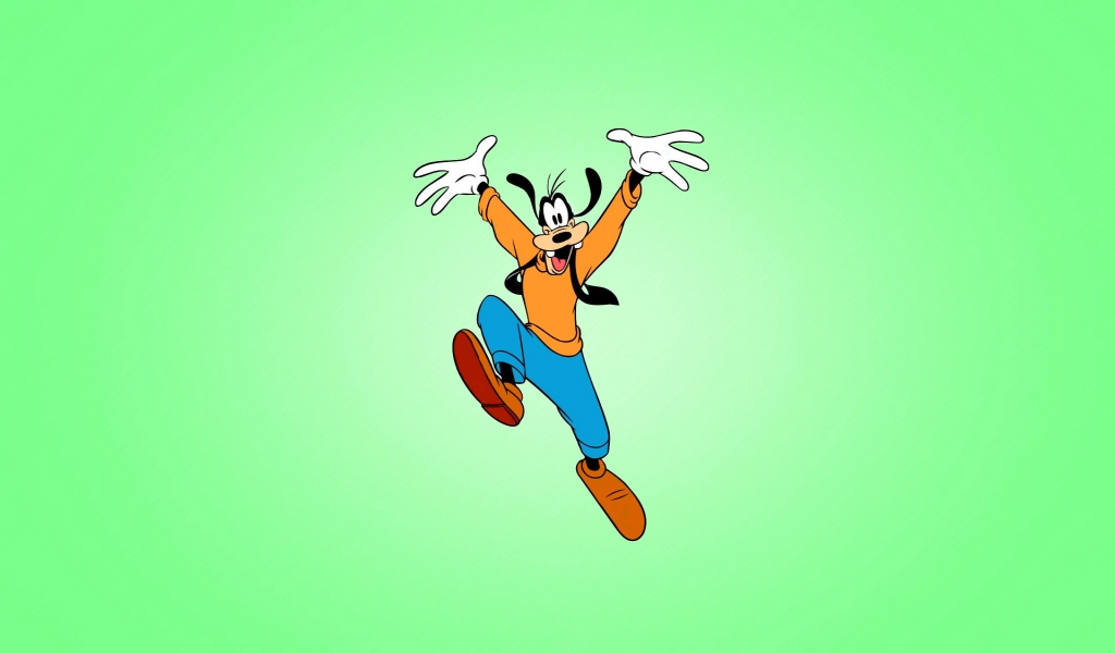 Goofy Character for 1024 x 600 widescreen resolution