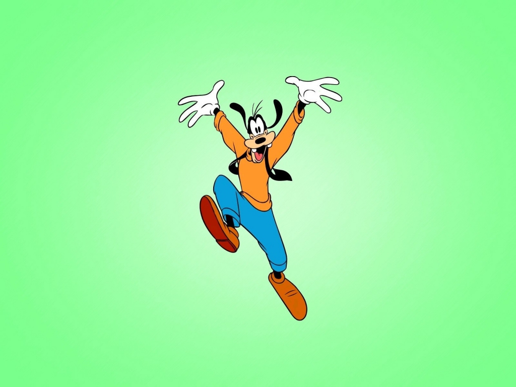 Goofy Character for 1024 x 768 resolution
