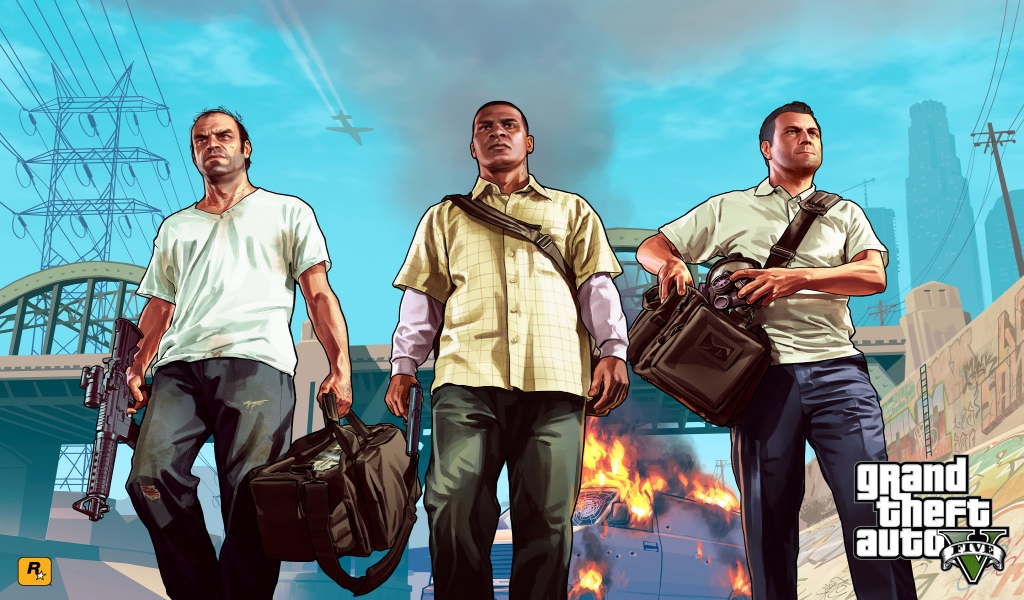 Grand Theft Auto Vice City for 1024 x 600 widescreen resolution