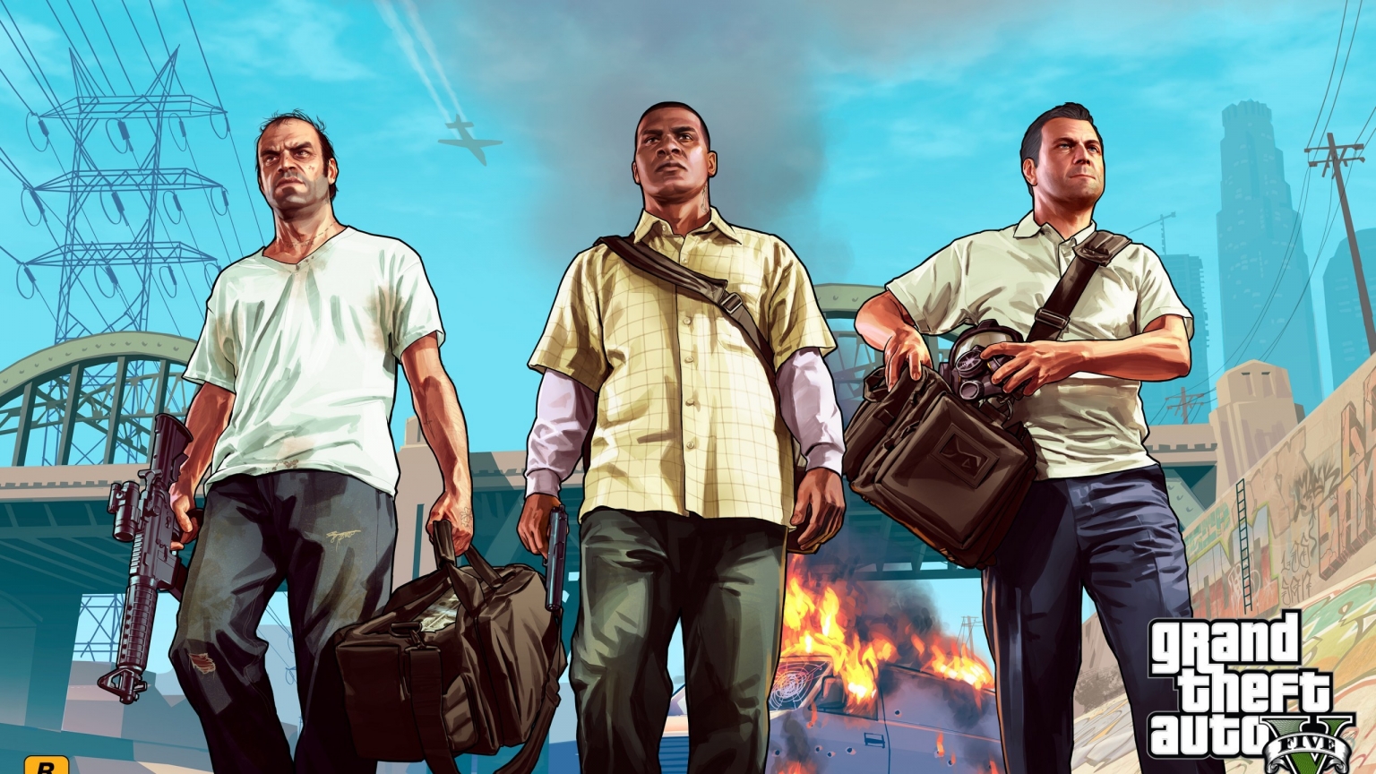 Grand Theft Auto Vice City for 1536 x 864 HDTV resolution