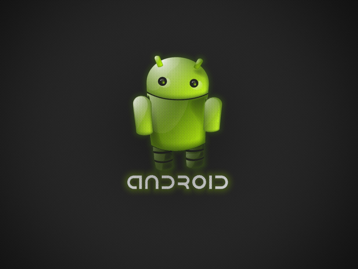 Green Android for 1152 x 864 resolution