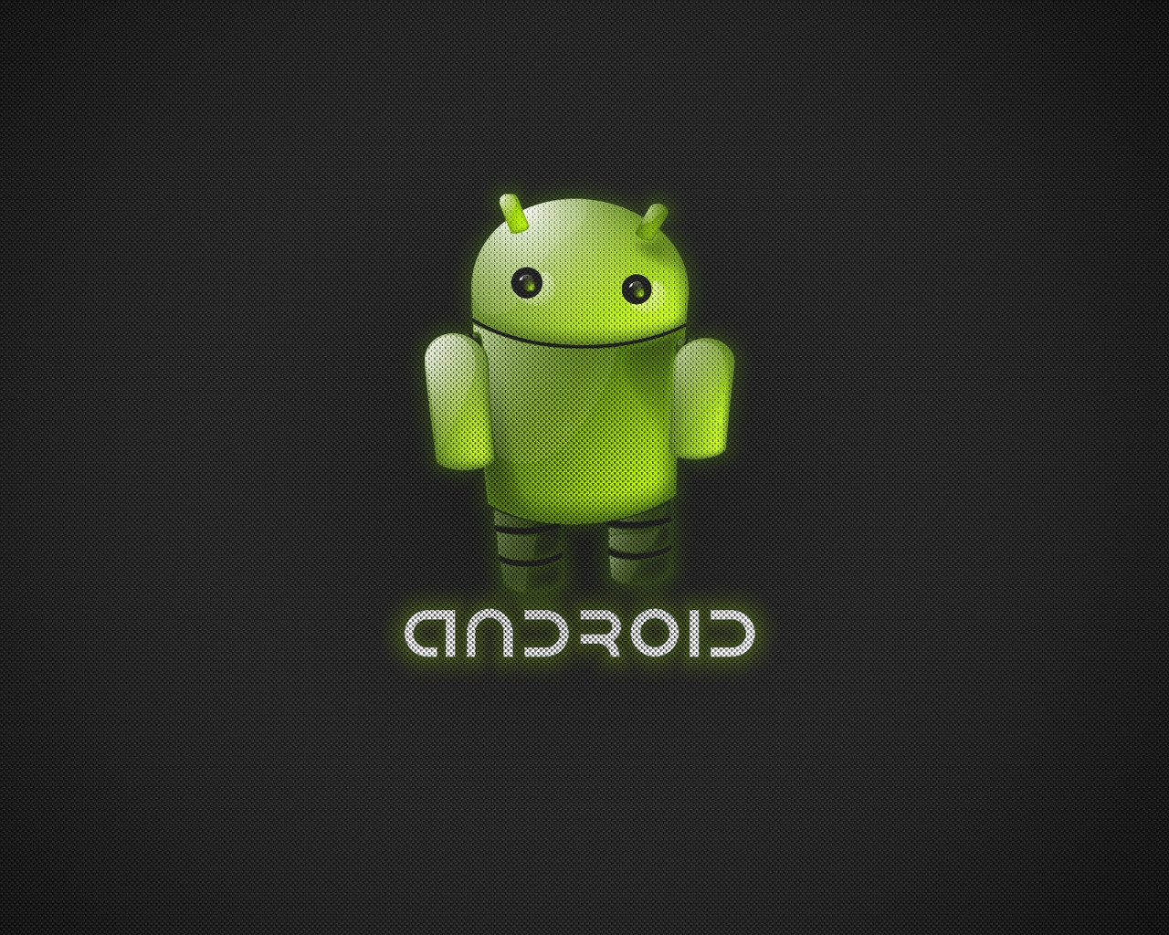 Green Android for 1280 x 1024 resolution