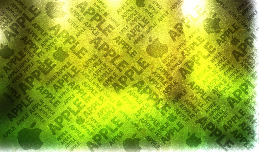 Green Apple for 1024 x 600 widescreen resolution