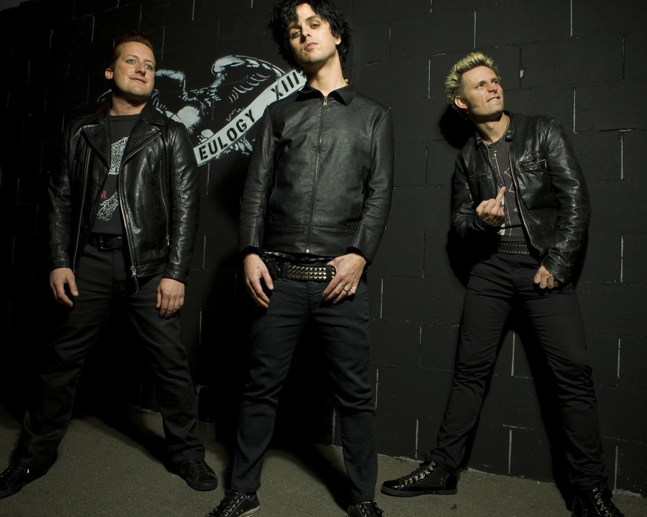 Green Day for 1280 x 1024 resolution