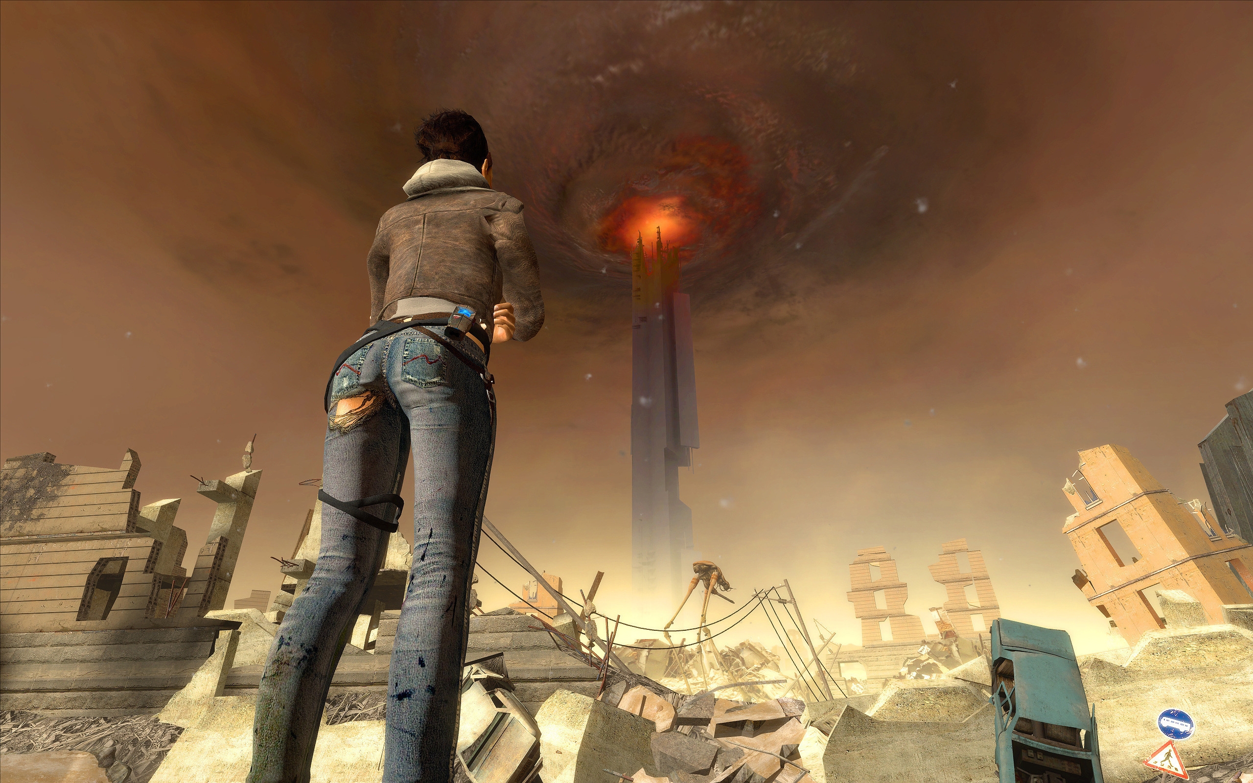 Half-Life Video Game for 2560 x 1600 widescreen resolution