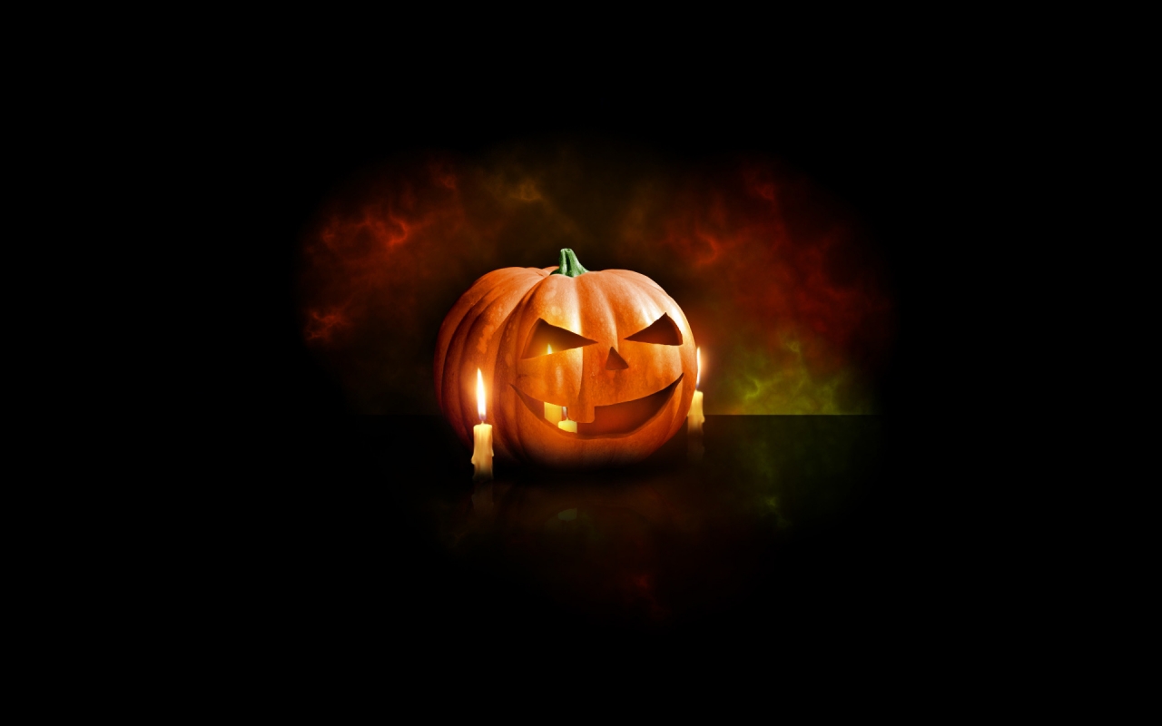Halloween Pumpkin for 1280 x 800 widescreen resolution