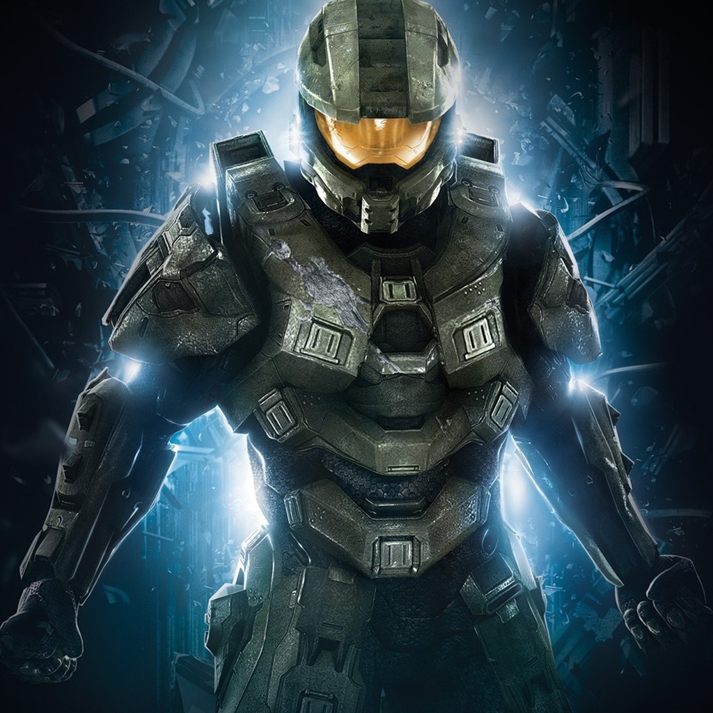 Halo Character for 1024 x 1024 iPad resolution