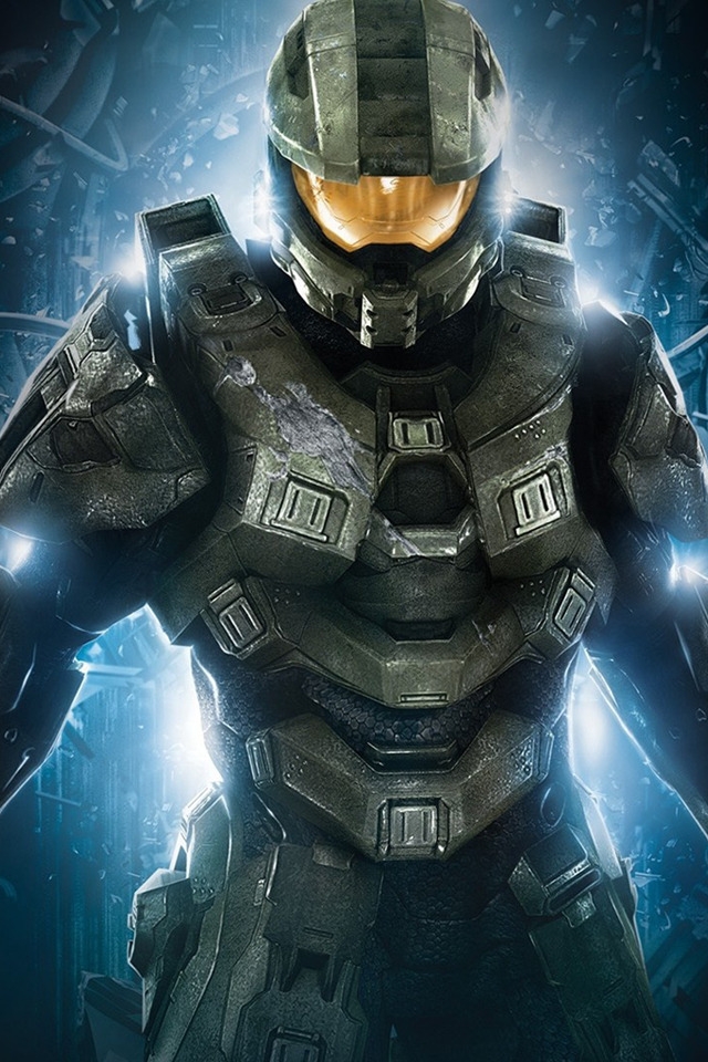 Halo Character for 640 x 960 iPhone 4 resolution