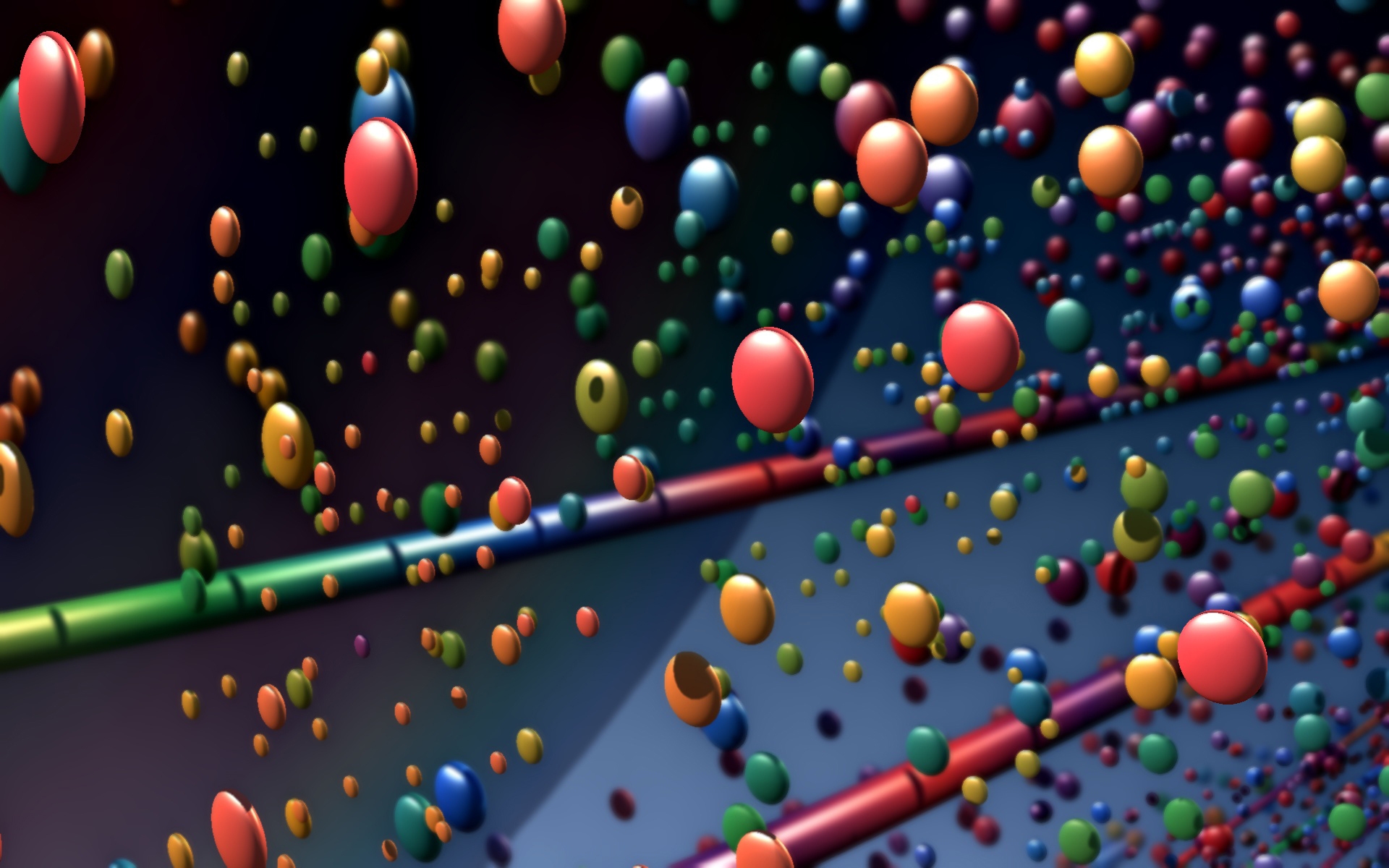 Happy Colorful Balls for 1920 x 1200 widescreen resolution