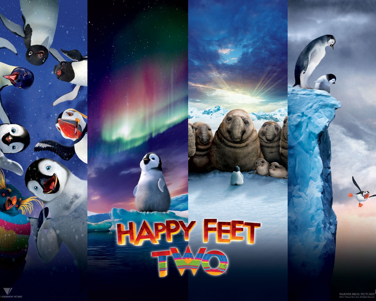 Happy Feet 2 Movie for 1280 x 1024 resolution